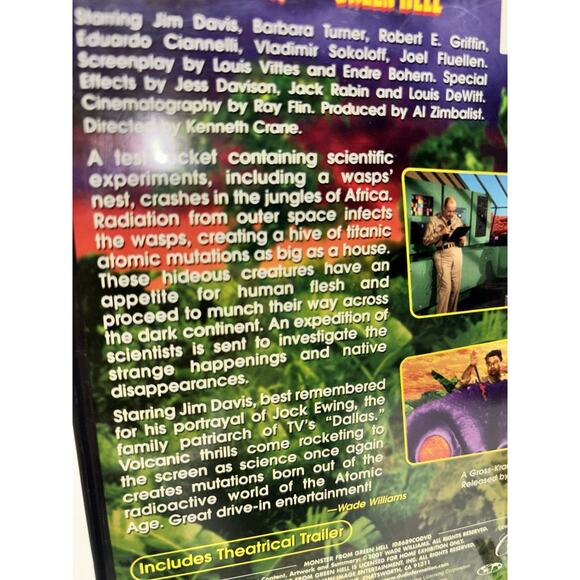 2 Pak Giant From the Unknown 1958 Film and Monster From Green Hell 1957 DVDs - Picture 8 of 16